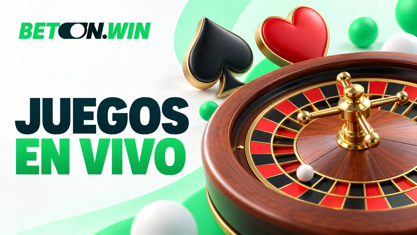 Ruleta, blackjack y juegos en vivo en BetOnWin